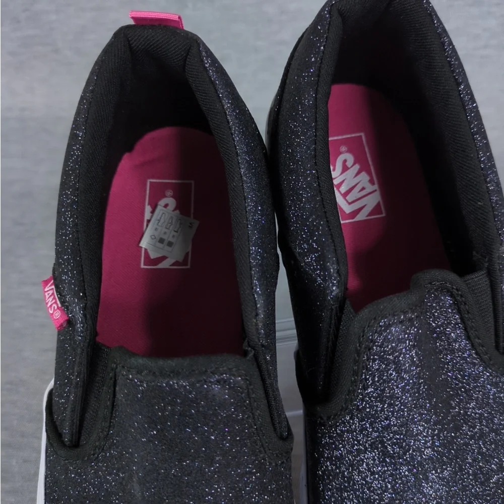 2x 👯♀️Host Pick⚡️Vans Asher Glitter Slip-on Shoes - Picture 11 of 16